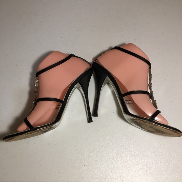 Giuseppe Zanoth Design Sandal Heels Shoes Size 40 SB-BH - Picture 12 of 13
